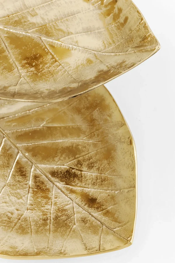 Alzata Decorativa Leaf Oro - KARE
