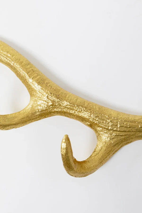 Appendiabiti da parete Antler Gold 35cm - KARE