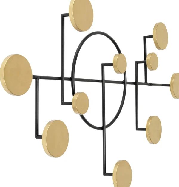 Appendiabiti da parete Art Circles 79cm - KARE