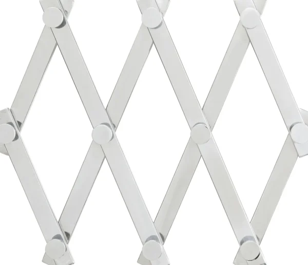 Appendiabiti da parete Crossing argento 9(+71)cm - KARE