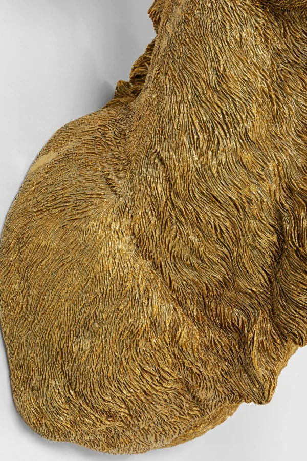 Applique Animal Goat oro 45x74cm - KARE
