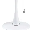 Base Tavola Schickeria White Ø110cm - KARE