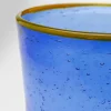 Bicchiere acqua Bubbles blu 14cm - KARE