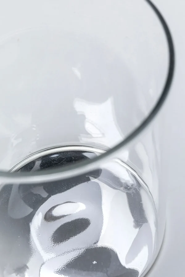 Bicchiere acqua Electra argento - KARE