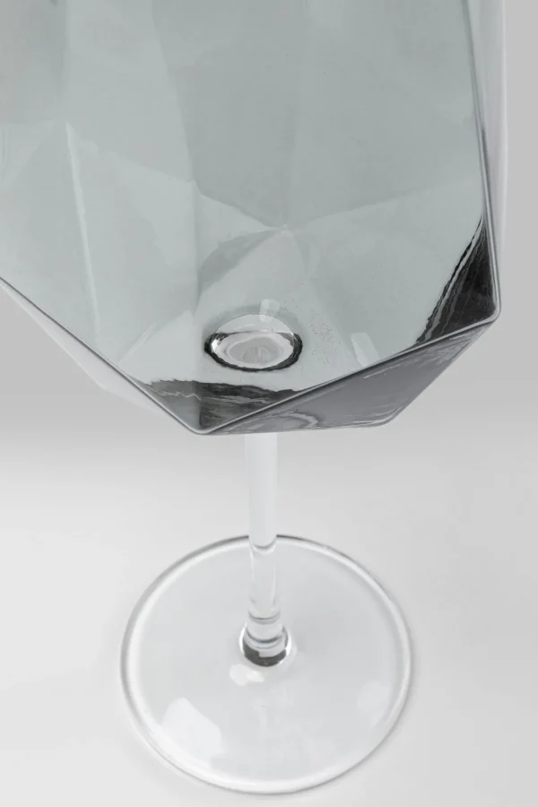 Bicchiere Da Vino Diamond Smoke - KARE