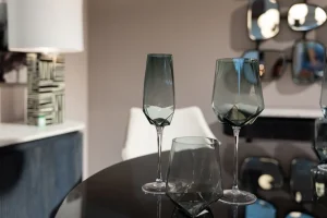 Bicchiere Da Vino Diamond Smoke - KARE
