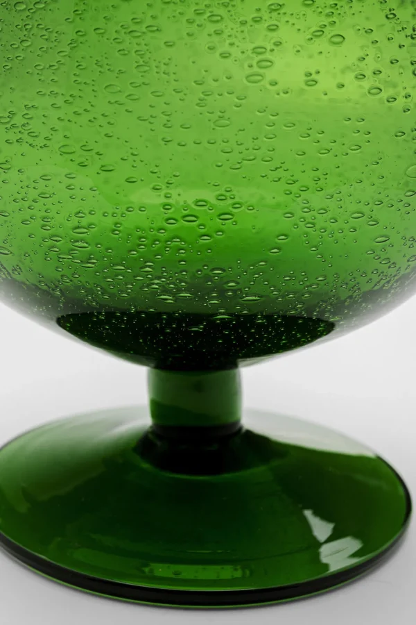 Bicchiere vino Bubbles verde - KARE