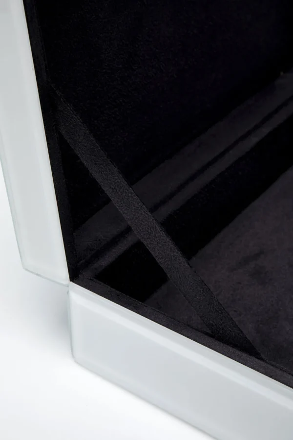 Box Snake Bite bianco 28x7cm - KARE