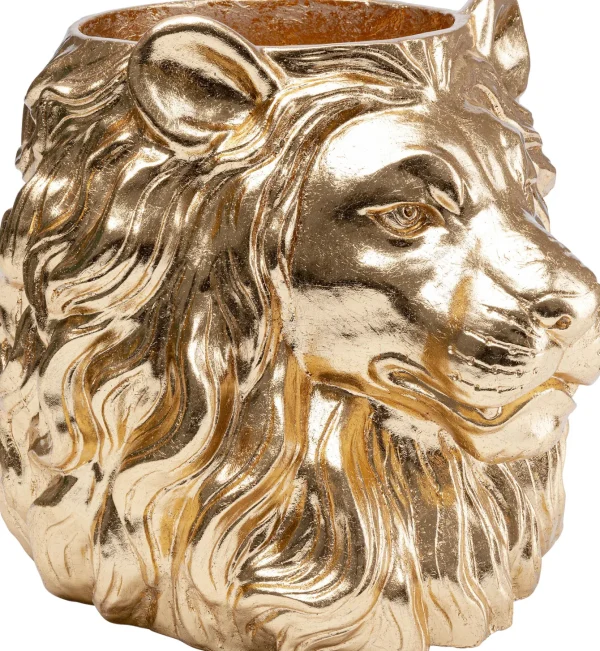 Cachepot Decorativo Lion Oro - KARE
