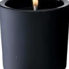 Candela profumata Sandalwood nero14cm - KARE