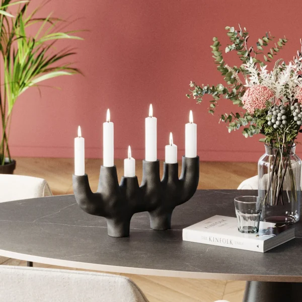 Candelabro / portacandela decorativo "6Sticker´s" h47cm - KARE