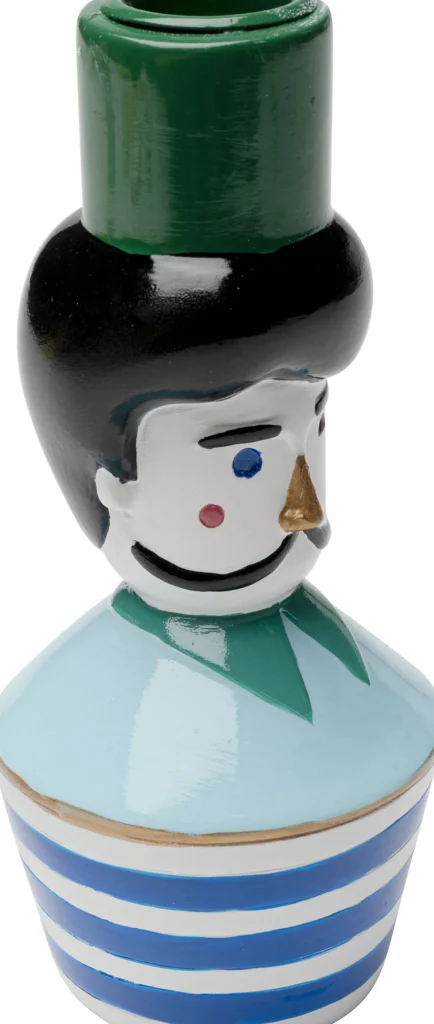 Candelabro Monsieur Mustache 16cm - KARE