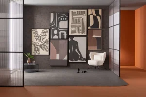 Canvas Picture Artistic Brownie 70x110cm - KARE