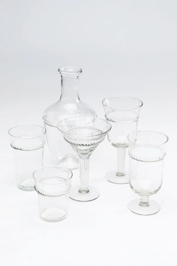 Caraffa in vetro trasparente "Georgia" h26cm - KARE