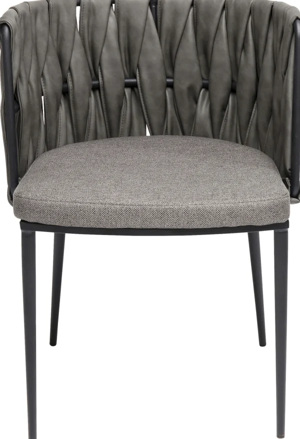 CHAIR WITH ARMREST CHEERIO INCL, CUSHION - KARE