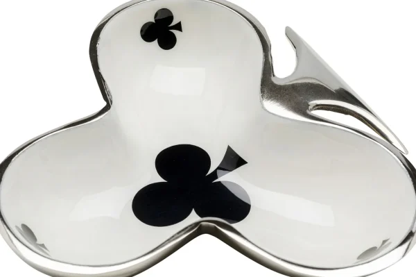 Ciotola decorativa Clubs Card 17x16cm - KARE
