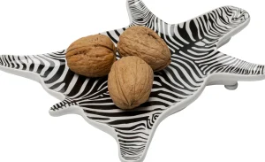 Ciotola decorativa Zebra 21x15cm - KARE