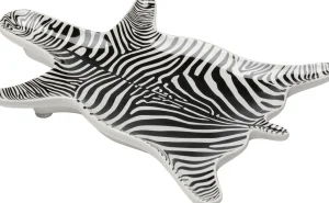 Ciotola decorativa Zebra 21x15cm - KARE