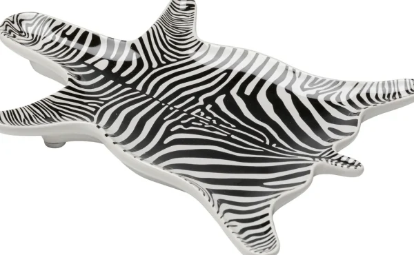 Ciotola decorativa Zebra 21x15cm - KARE