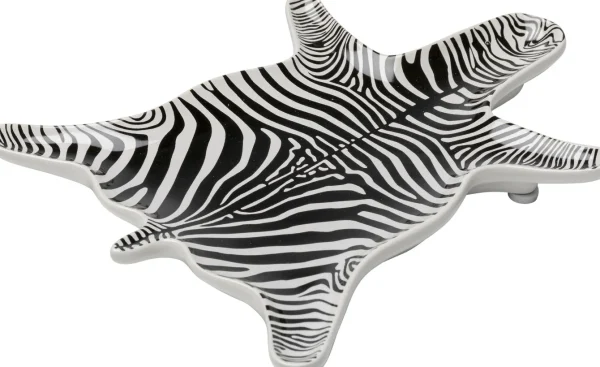 Ciotola decorativa Zebra 21x15cm - KARE