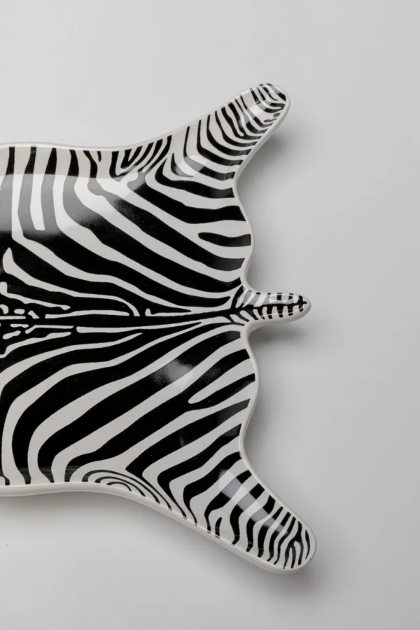 Ciotola decorativa Zebra 21x15cm - KARE