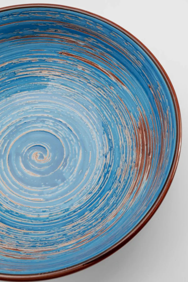 Ciotola Swirl Blu Ø18cm - KARE