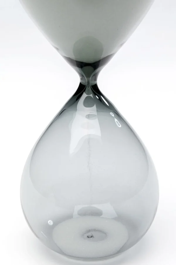 Clessidra Timer nero 20cm - KARE