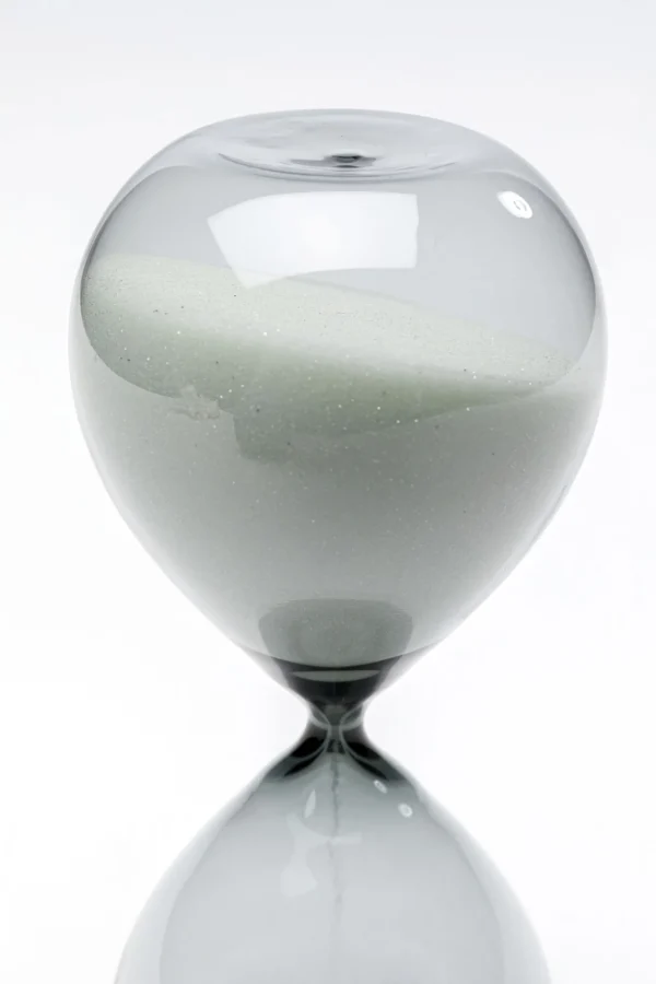 Clessidra Timer nero 20cm - KARE