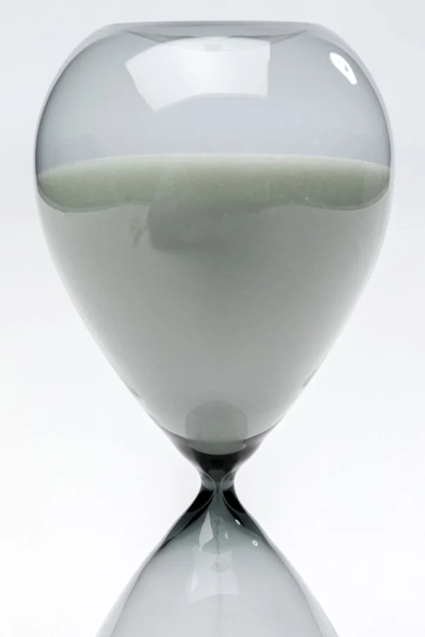 Clessidra Timer nero 25cm - KARE