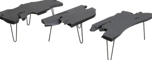 Coffee Table Aspen Black 100x40 - KARE