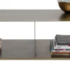 Comò basso Lounge M bronzo 90x30cm - KARE
