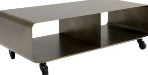 Comò basso Lounge M bronzo 90x30cm - KARE