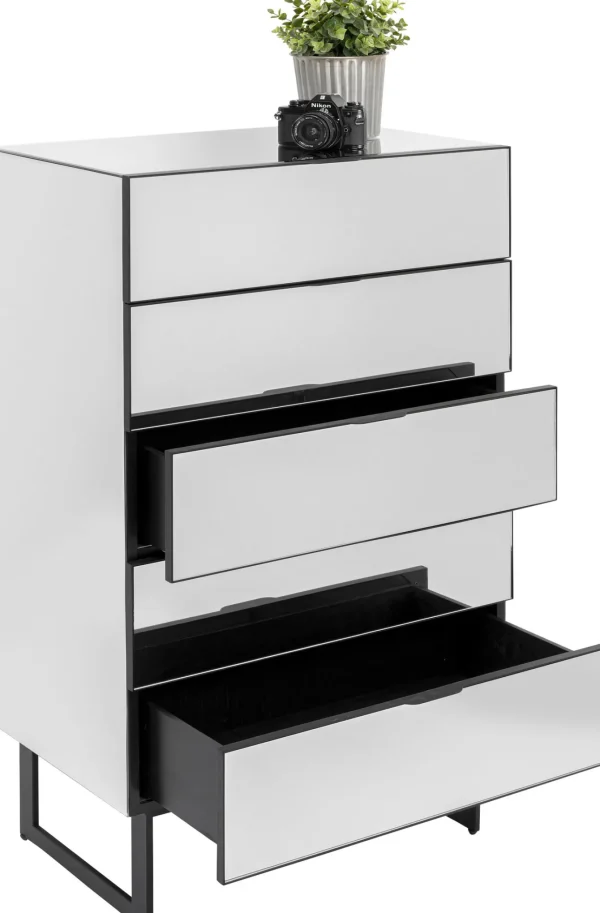 Comò Soran nero 65x114cm - KARE