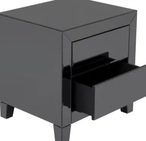 COMODINO LUXURY PUSH 2 CASSETTI GRIGIO - KARE