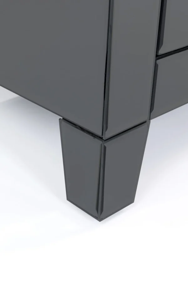 COMODINO LUXURY PUSH 2 CASSETTI GRIGIO - KARE