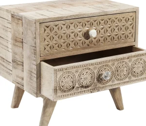 Comodino Puro in legno mango 50x35 cm - KARE