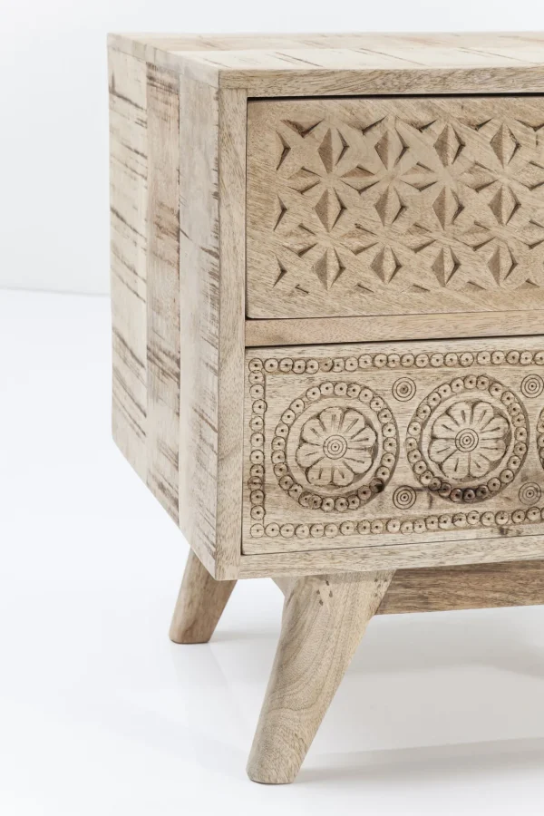Comodino Puro in legno mango 50x35 cm - KARE