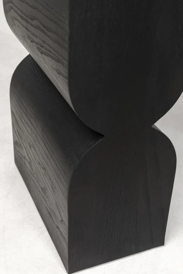 Console Curve nero 120x76cm - KARE