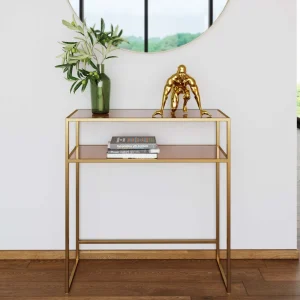 Console Loft oro 85x80cm - KARE