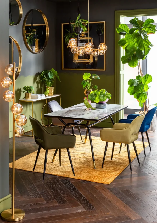 CONSOLE MIAMI LOFT ORO 120CM - KARE