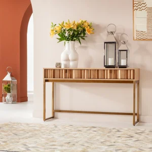 console Oriols naturale 136x40cm - KARE