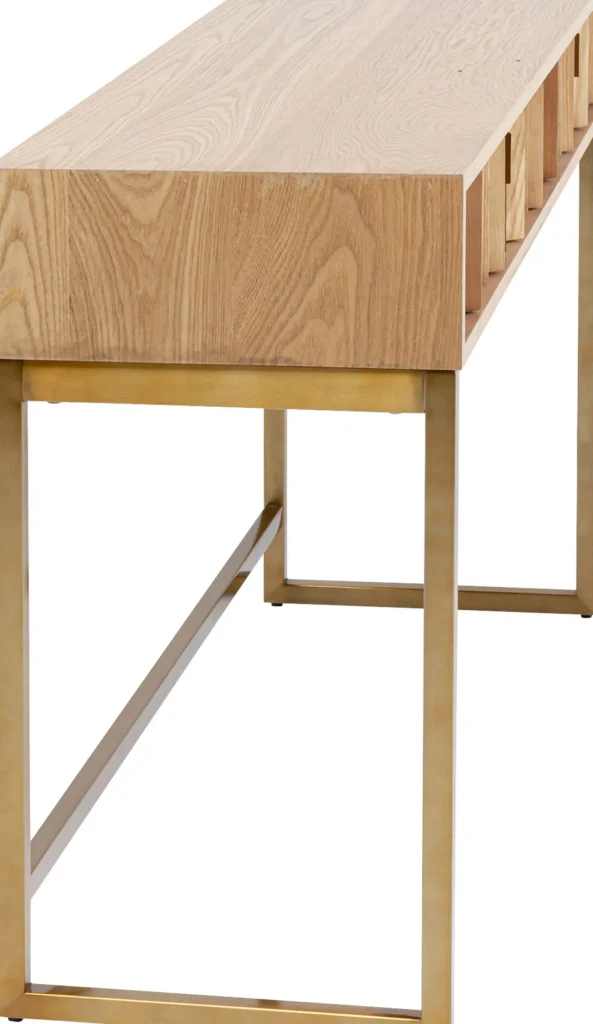 console Oriols naturale 136x40cm - KARE