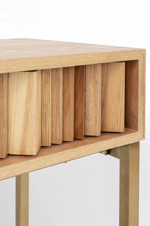 console Oriols naturale 136x40cm - KARE