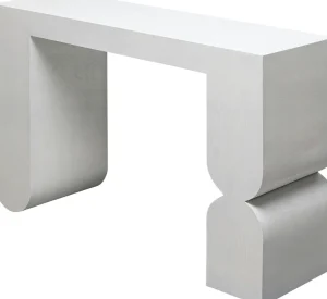 Console Paco Curve bianco 120x85cm - KARE