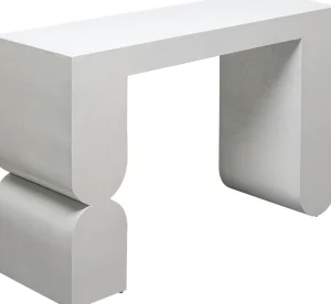 Console Paco Curve bianco 120x85cm - KARE