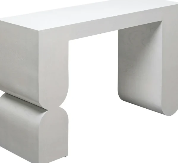 Console Paco Curve bianco 120x85cm - KARE