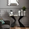 Console Table Gloria nero 140x81cm - KARE