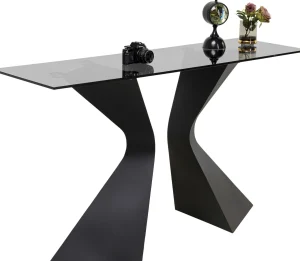 Console Table Gloria nero 140x81cm - KARE