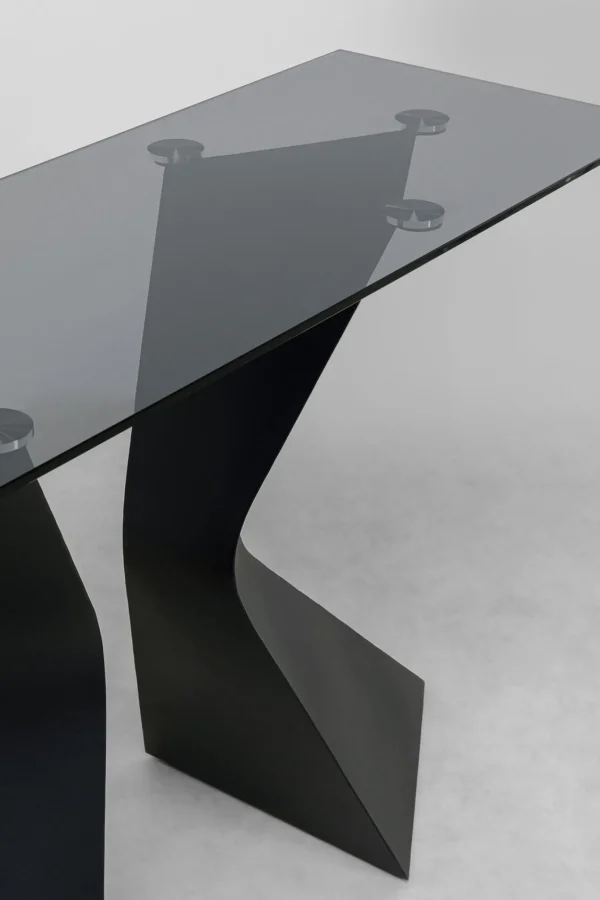 Console Table Gloria nero 140x81cm - KARE