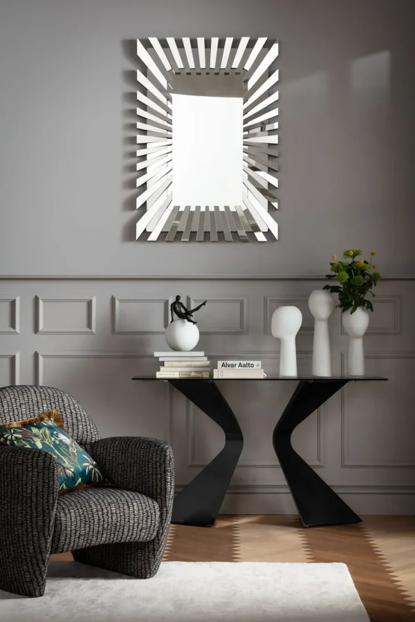 Console Table Gloria nero 140x81cm - KARE